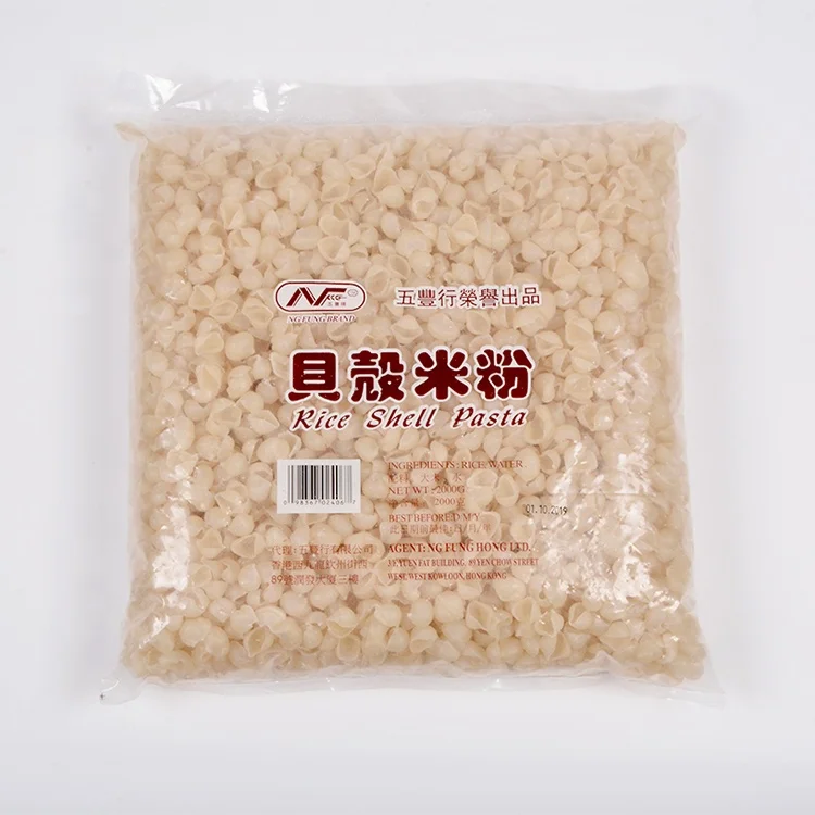 
100% Gluten-free Low-fat Rice Shell Pasta 