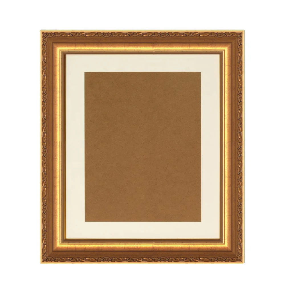 60x80CM Gold Photo Picture Frame with White Mat