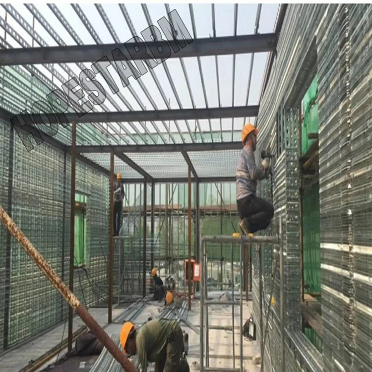 galvanized steel  perforated profiles for frame house