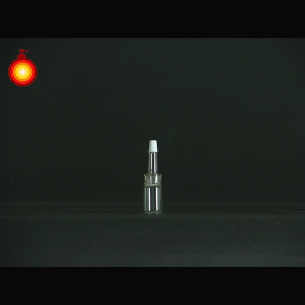 small volume clear glass vial ampule bottle pharmaceutical conical dropper bottle