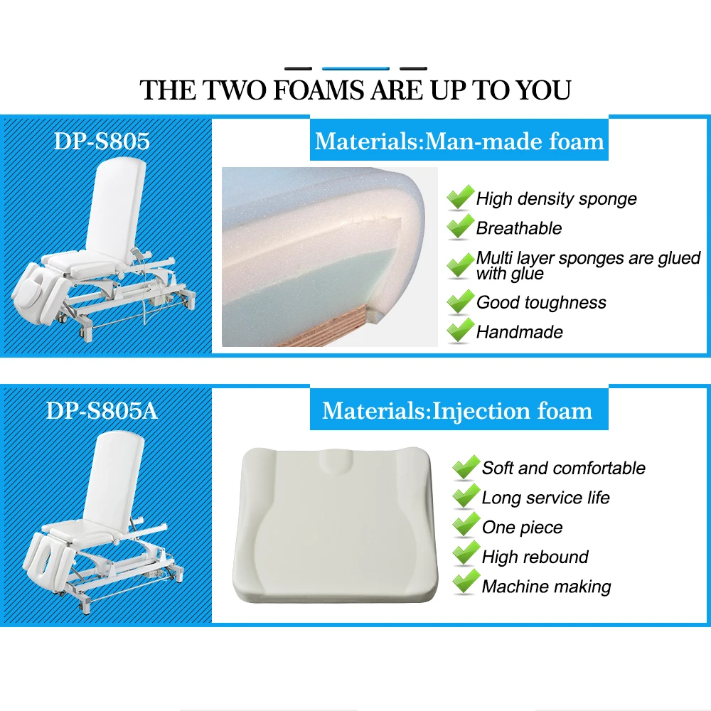 medical equipment electric adjustable hospital bed examination massage table