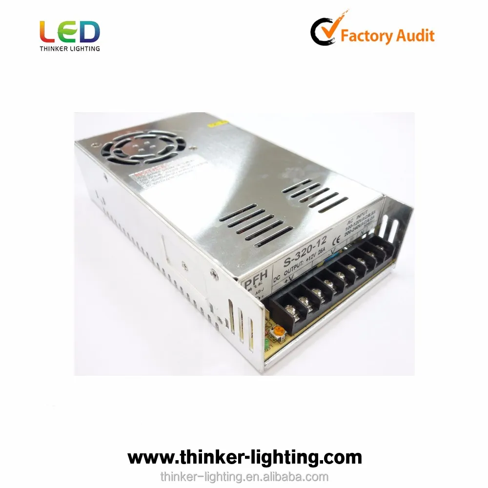 100w mental case cover strip led switching model power supply adapter