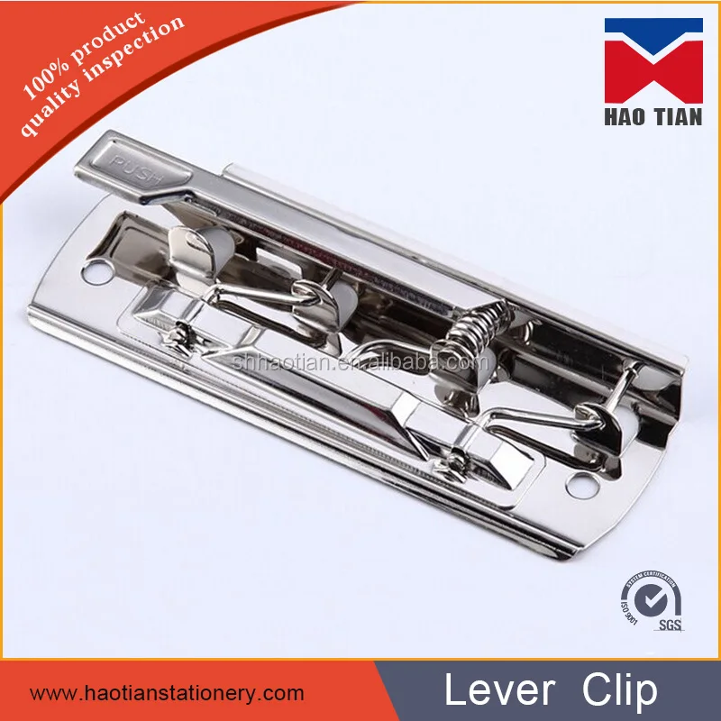 Fashion z clip to hold papers, logo metal paper clips, punch clip