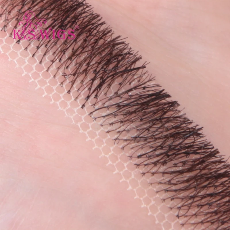 
K.S WIGS 100% Handmade Human Hair False Beard 