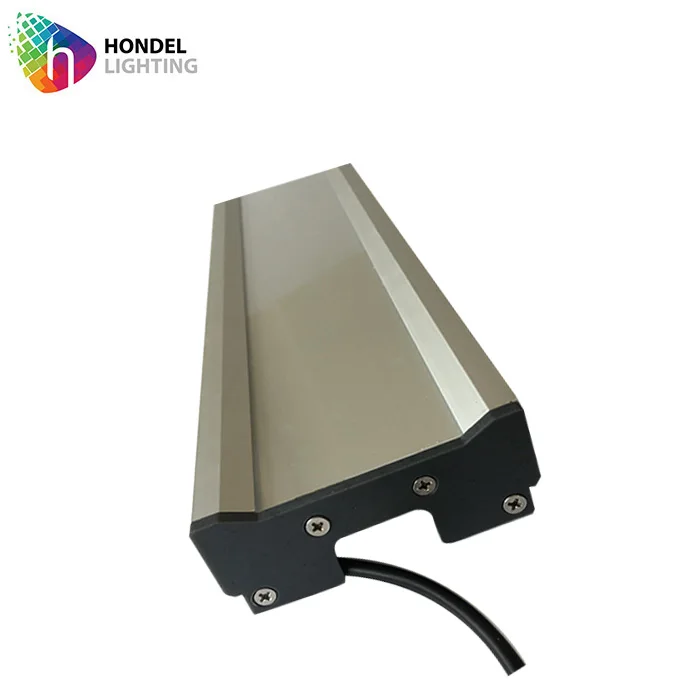 Outdoor DMX wall washing RGB Led Acrylic linear fixture 15W for Facade Lighting