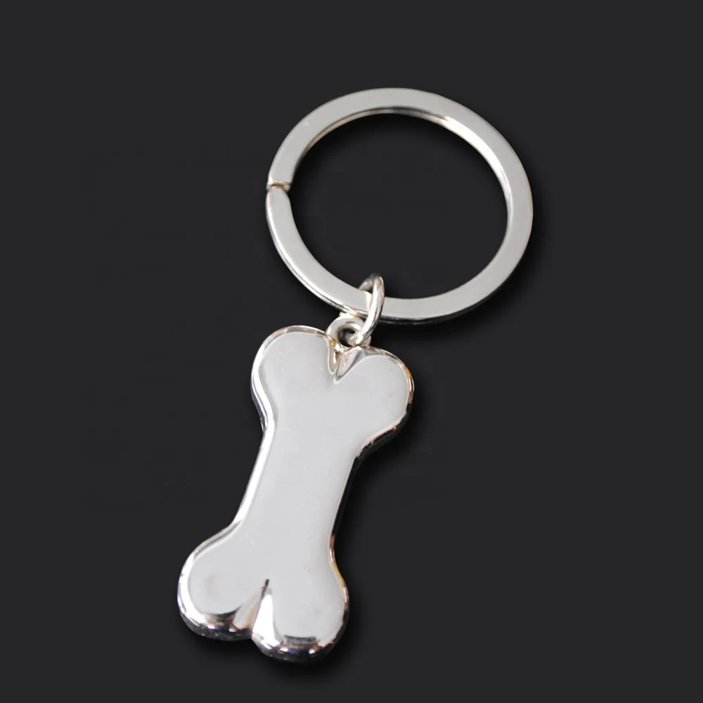 Custom Metal dog paw pet keychain for giveaway gift to pet lover