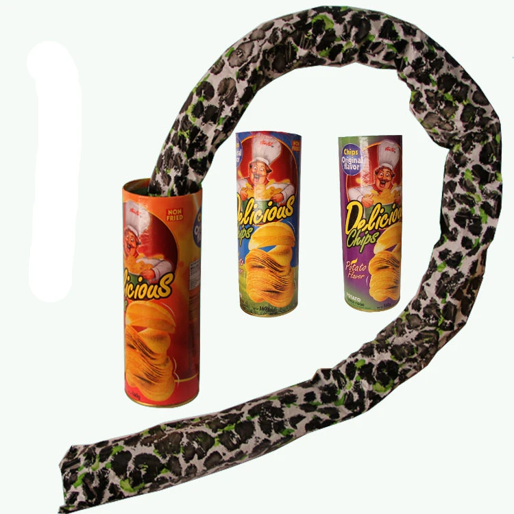 
Tricky toys jumping joking snake chip jumping toys 