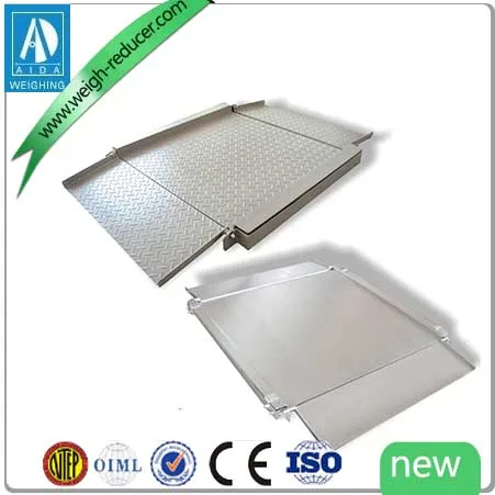 Hot selling 5 Ton 11000 Lb Electronic Floor Pallet Shipping Scale Platform small scale industries machines