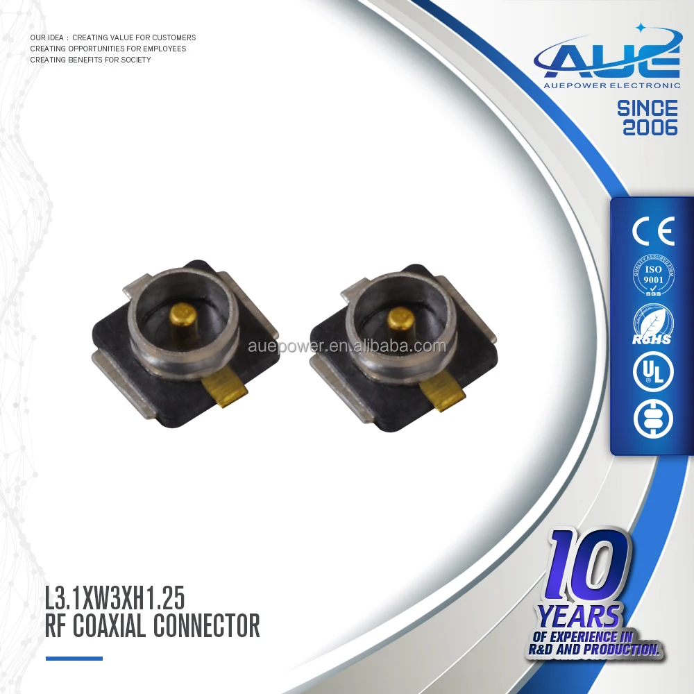 1-й micro rf коаксиальный разъем электрический разъем