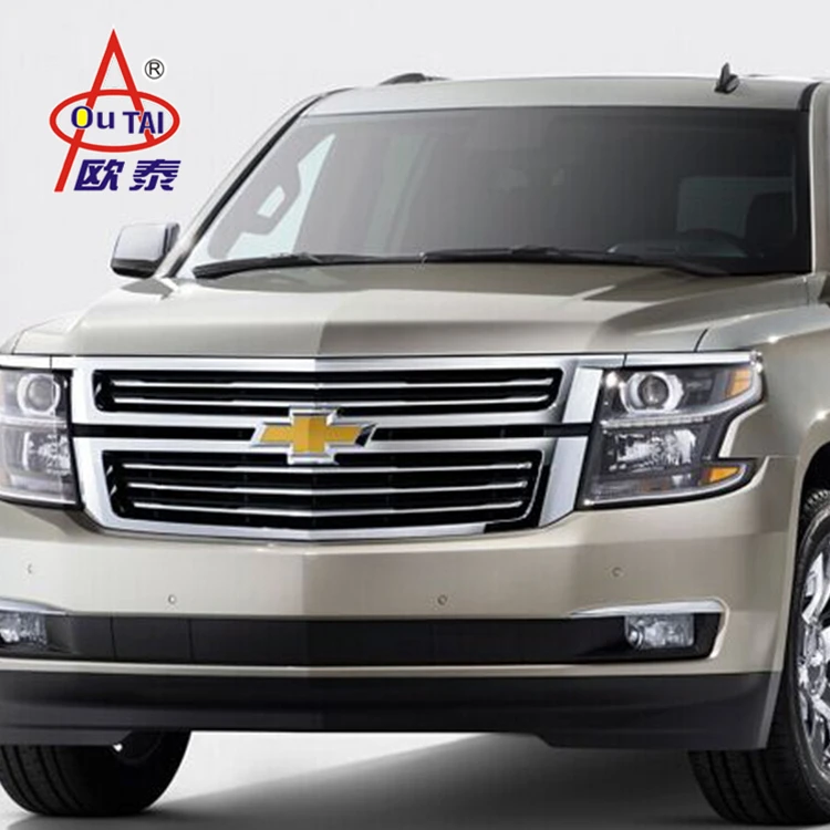 Abs Plastic Auto Car Accessories Body Kit Chrome Grill Front Grille (Replaced) For 15-17 SUBURBAN & TAHOE