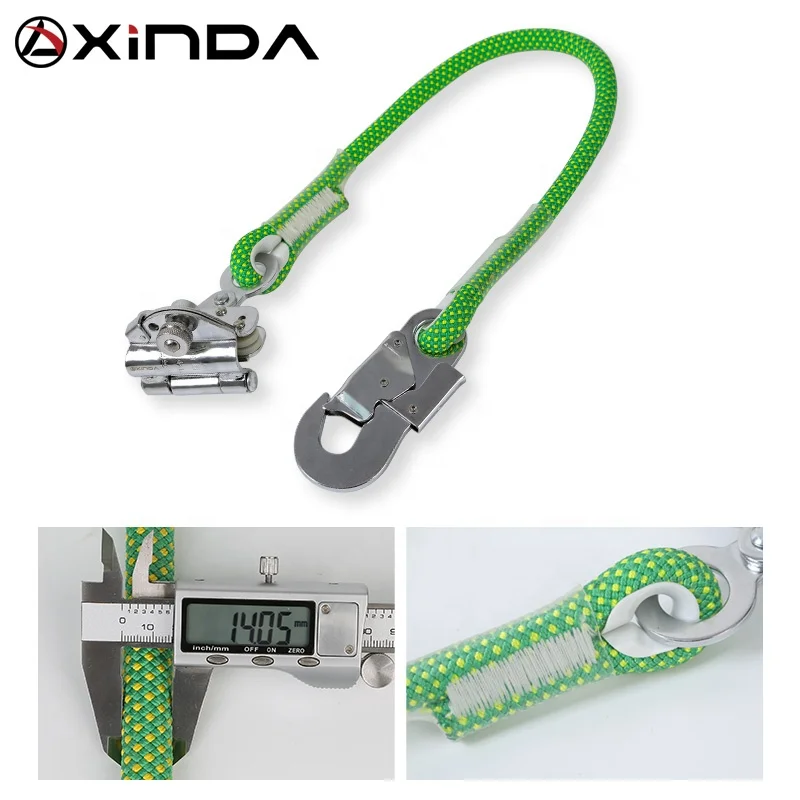 XINDA fall arrest energy absorber lanyard energy absorberwith hook for fall protection