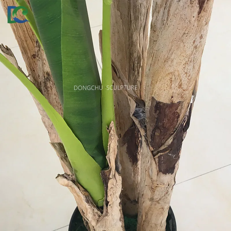High Quality Artificial Plants Artificial Banana Tree for House Decoration Real Looking Like Natural Tree Plastic Everyday