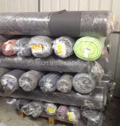 PU artificial Leather With Non-woven backing Stock Lot