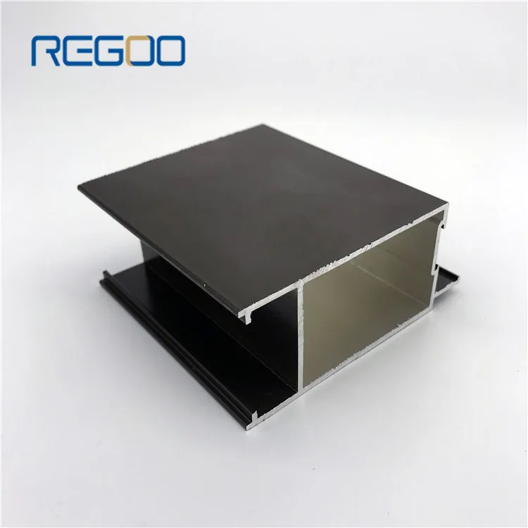 Regoo тонкие стены алюминиевая трубка T-слот для экструзии t слот