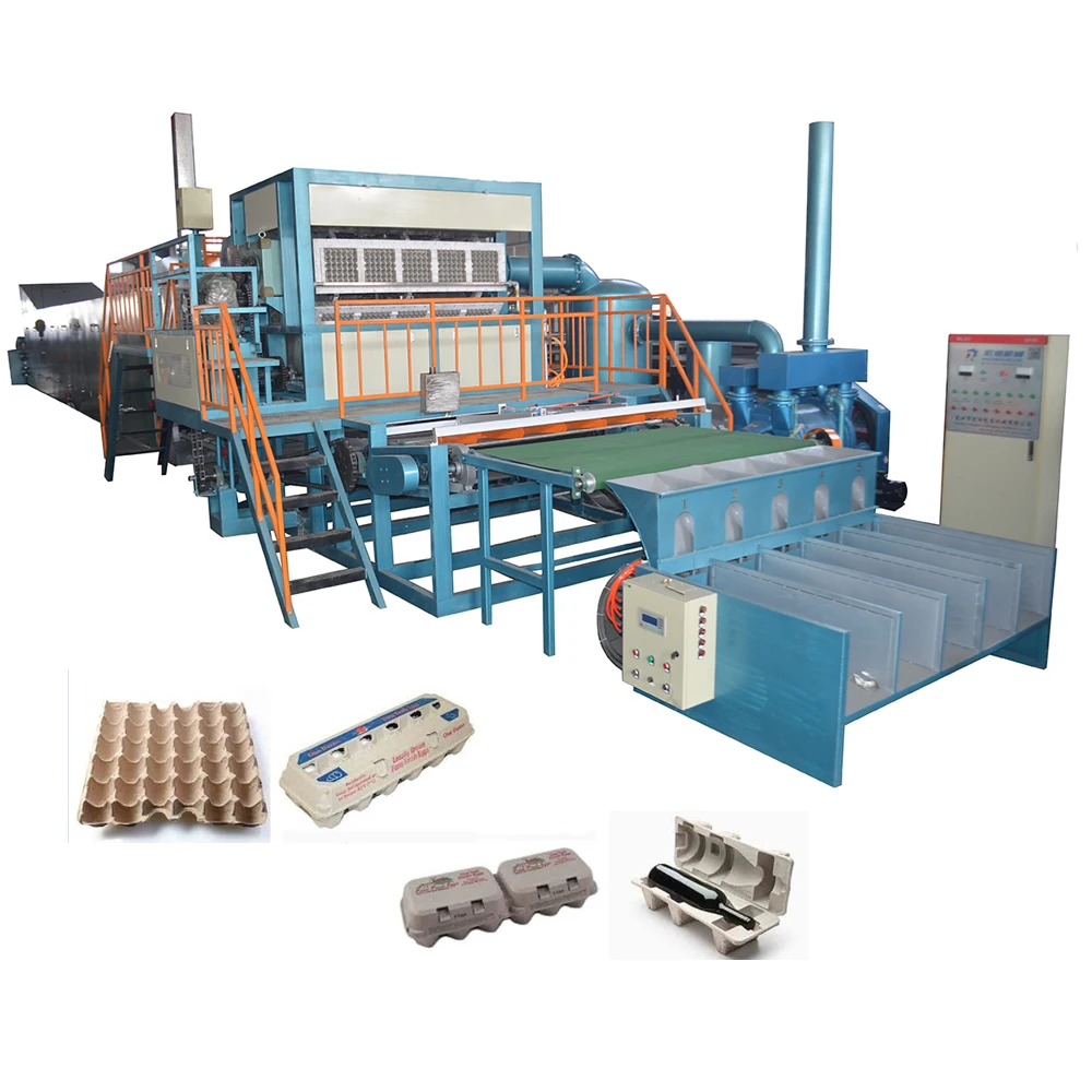 HONGRUN New Condition Egg Tray Product Forming Machine for Wine Case Support