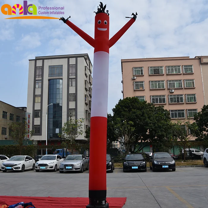Cheerful inflatable advertising sky dancer balloon dancing air man for sale