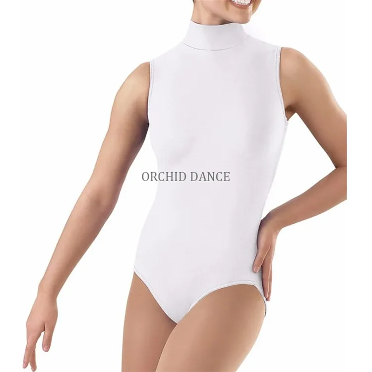 Высококачественная майка без рукавов, балетная танцевальная одежда, женское Красное трико из спандекса и лайкры