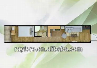 20-футовый контейнер для квартиры