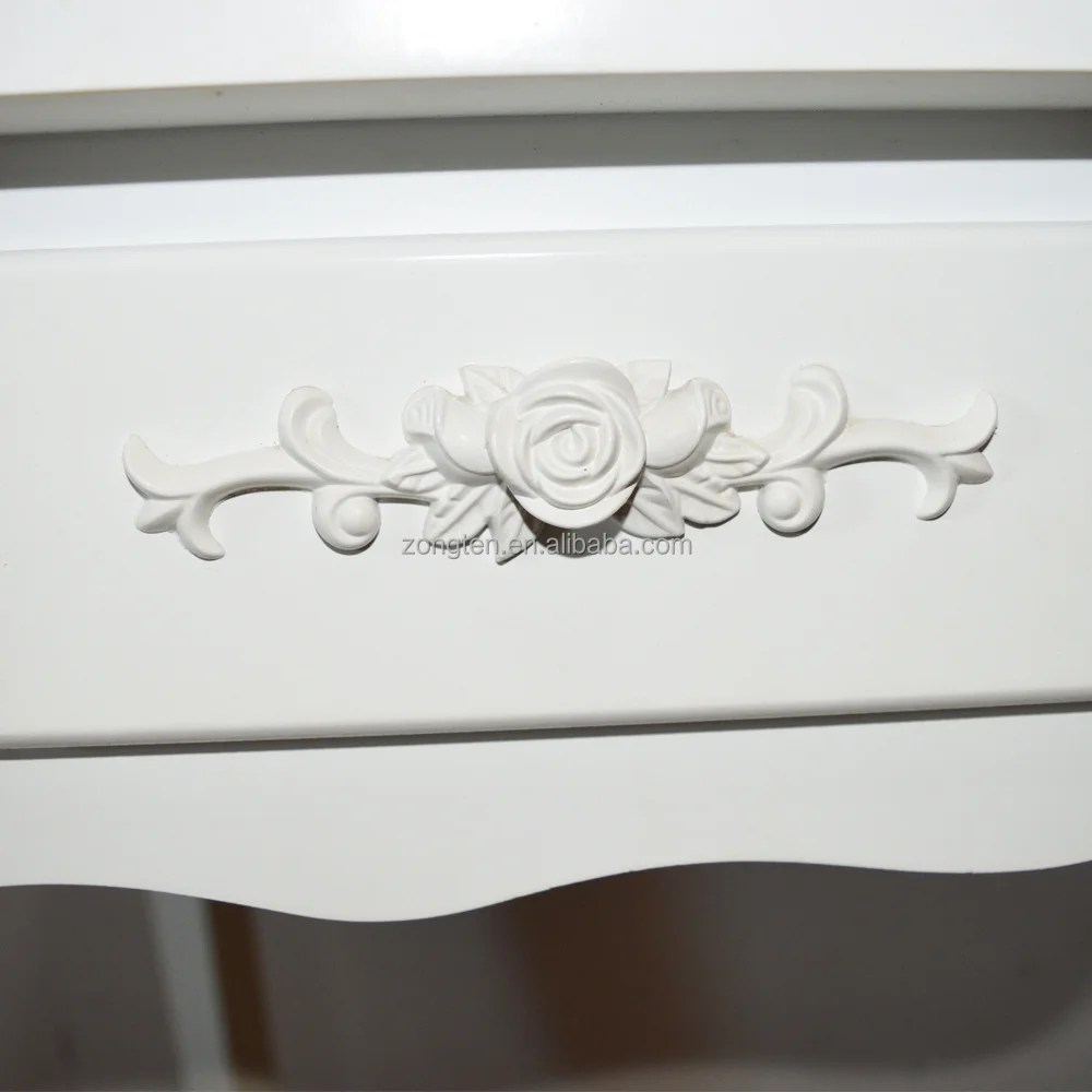 
D1712 hidden mirror storage home decoration dressing table mirror with drawer bedroom vanity table desk table 