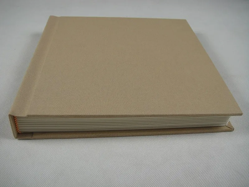 Fancy handmade fabric/linen/ leather photo album /wedding album with customized design