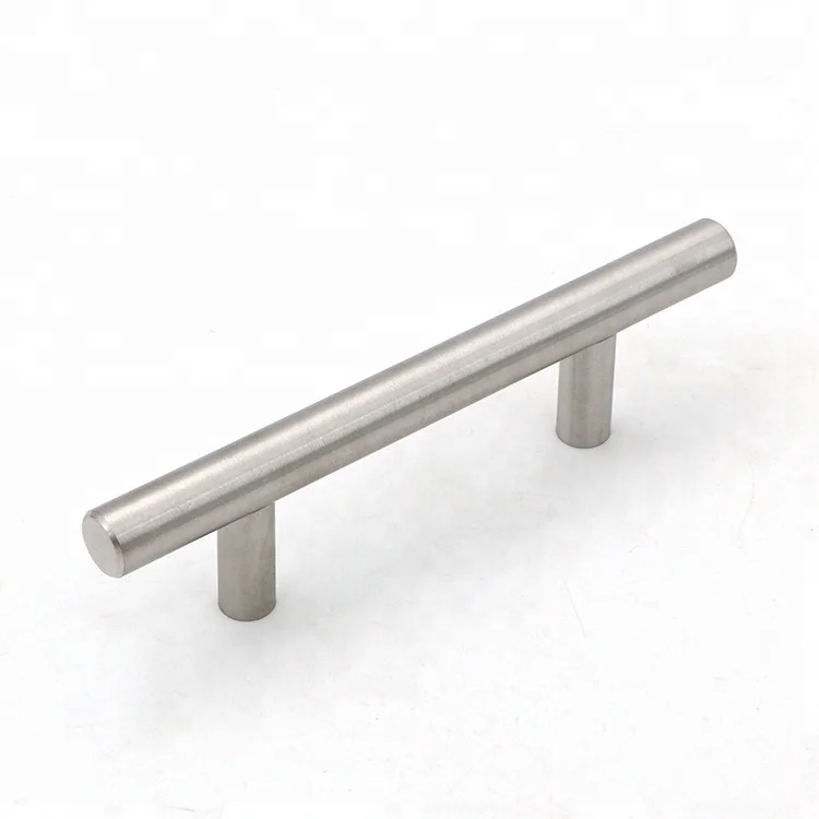T bar Stainless Steel drawer door pulls manufacturer kitchen furniture hardware accessories bedroom cabinet wardrobe handle