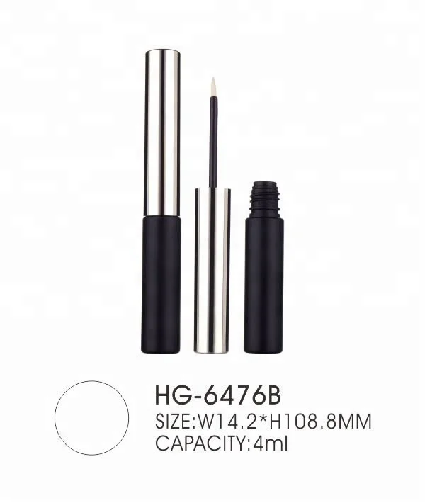 High quality thin custom makeup black eyeliner pen packaging tube