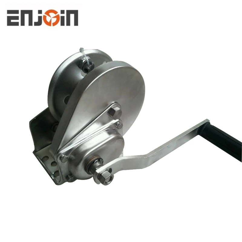 ENJOIN 1200LBS Stainless Steel Trailer Boat Brake Winch