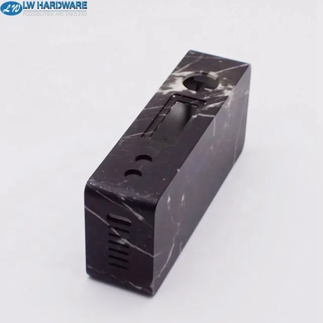 Custom cnc milling part machining aluminum anodised  box mod enclosure
