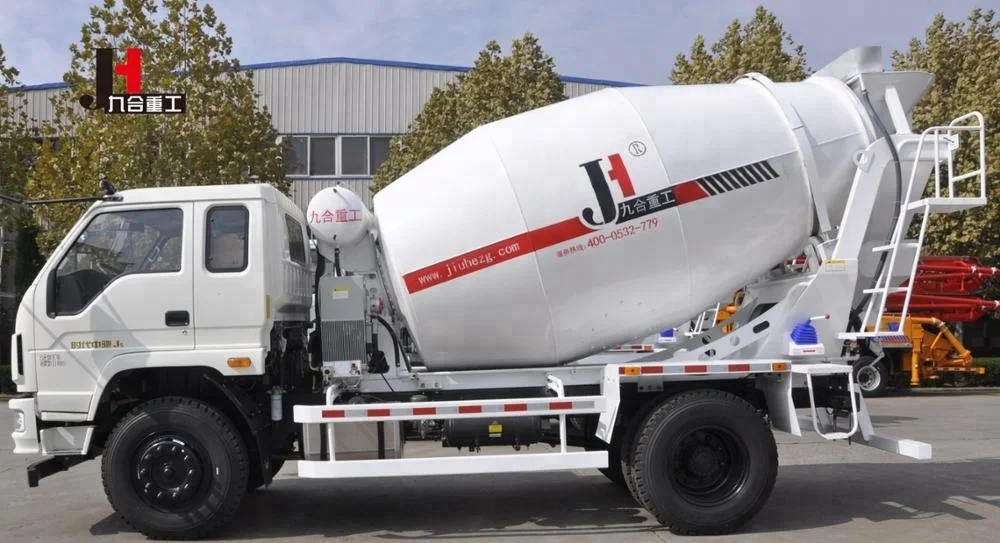 4 cubic meters small  factory  concrete  truck mixer with howo chasis for sale