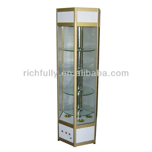 Glass jewelry display cabinet, mirror jewelry cabinet