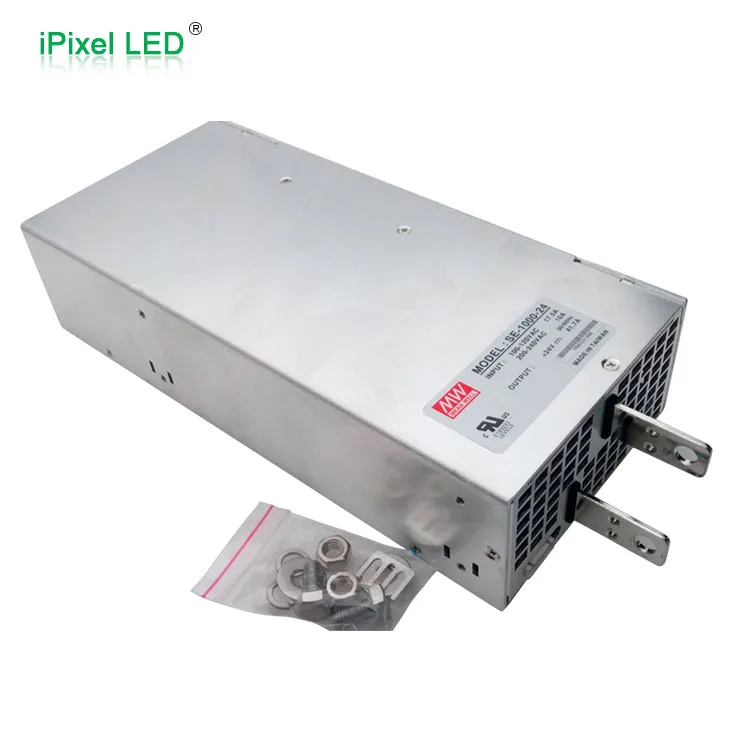 SE-1000-24 1000w dc импульсный источник питания с одним выходом 24V MEANWELL power