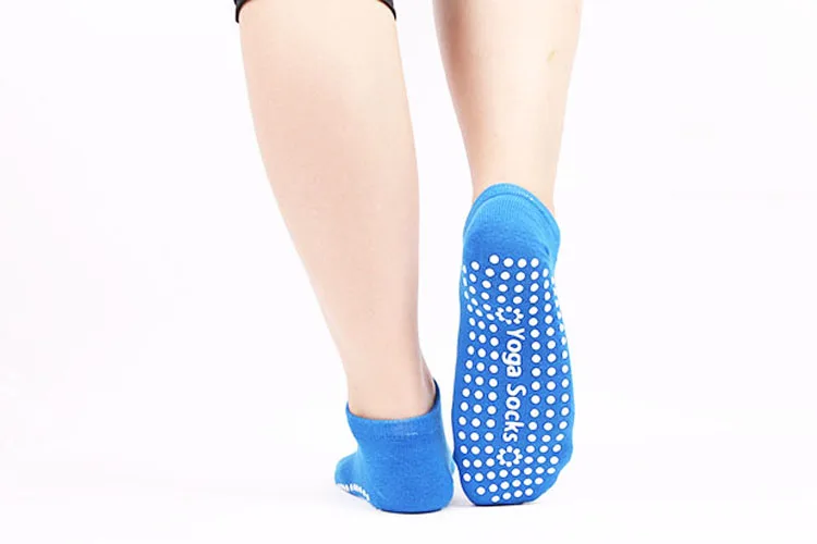20 MOQ оптовая продажа в наличии унисекс Нескользящие Пилатес Йога носки для женщин