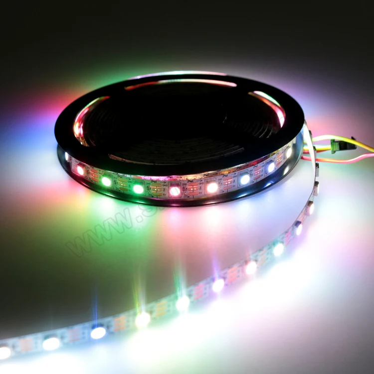 5V SK6812 60Leds RGBW Magic Pixel LED Tape Full Color Changing Addressable Digital Led Strip Light