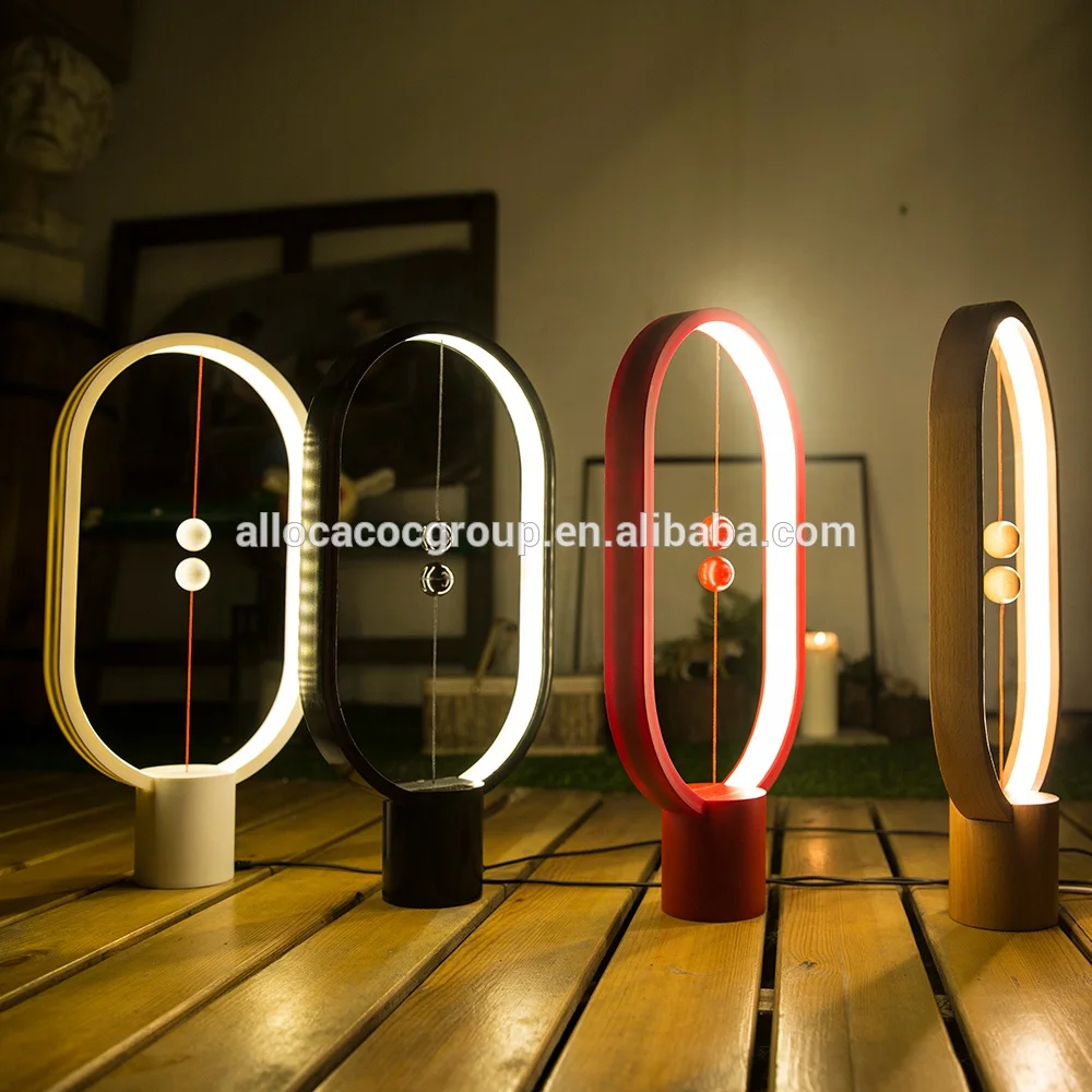 Heng Balance Magnetic switch Lamp Decorative Led Lamp night light creative desk lamp