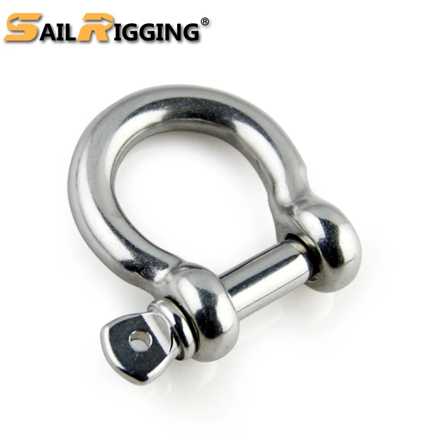 Rigging Hardware SS316 Stainless Steel European Type Anchor Bow Shackle