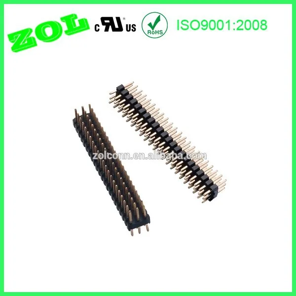 2.0 мм тройной ряд прямо dip тип коллектор pin разъем