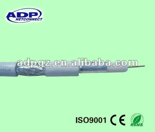 высокое качество медь/CCA rg6/rg11/rg58/rg59 коаксиальный кабель