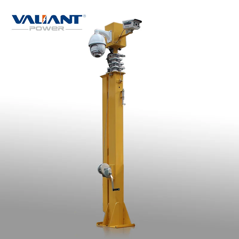 9 meter outdoor antenna high mast