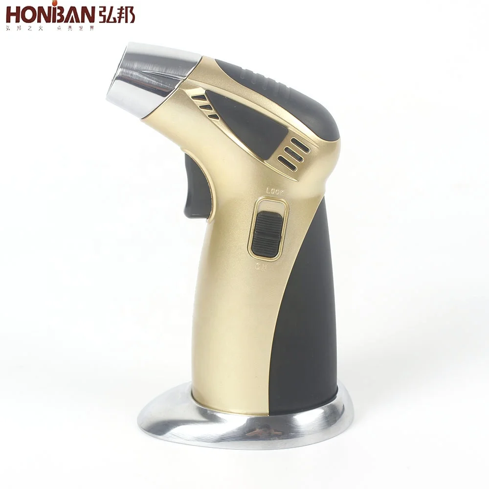 HONBAN Refillable Torch Lighter Kitchen Blow Torch Gas