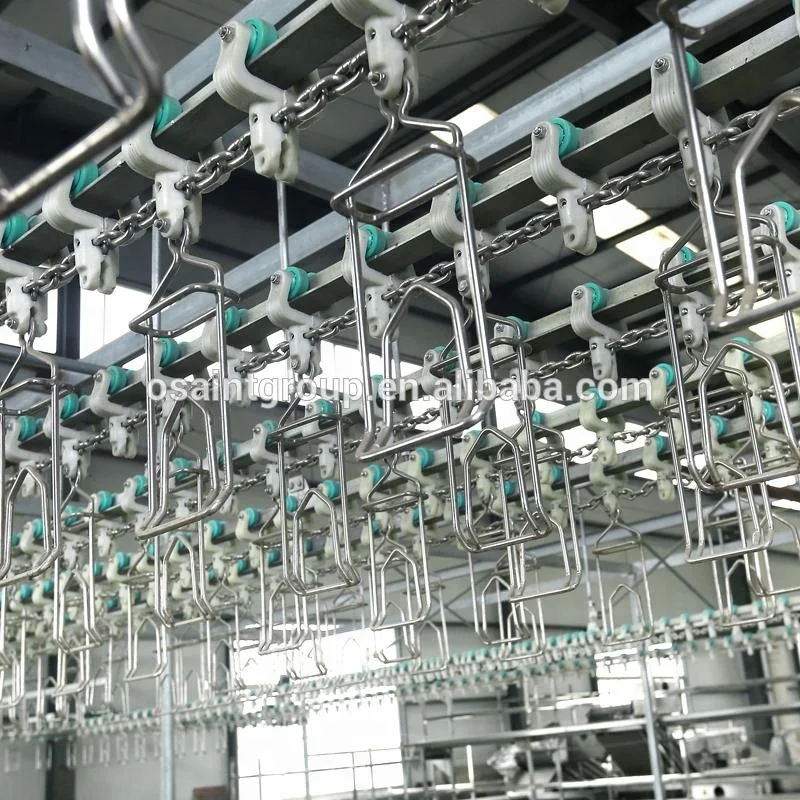 Poultry Abattoir Slaughter Process Line Slaughtering Equipment Halal Slaughterhouse Automatic Chicken Production Machine