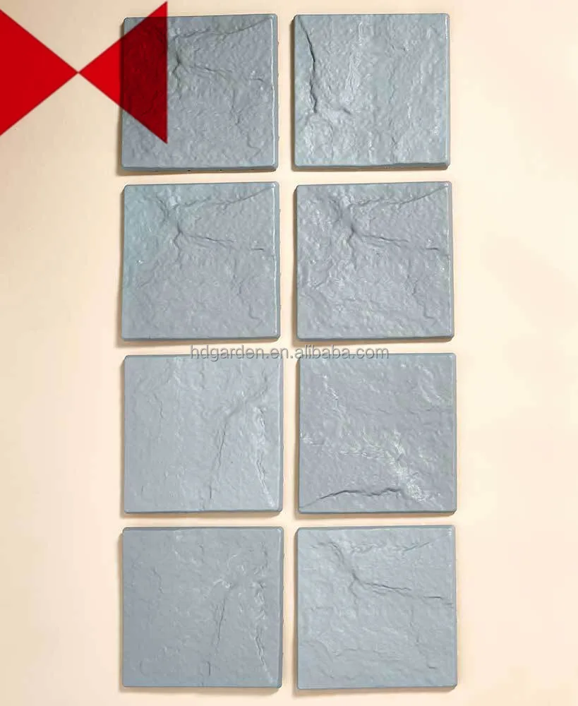 Stone-Look Pathway Steps Stepping Stones Walkway Square Blocks Garden Path