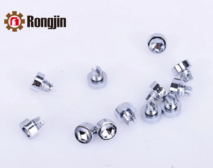 Hot Sale Gold Black Chrome Plastic Wheel Rivets ZSD09