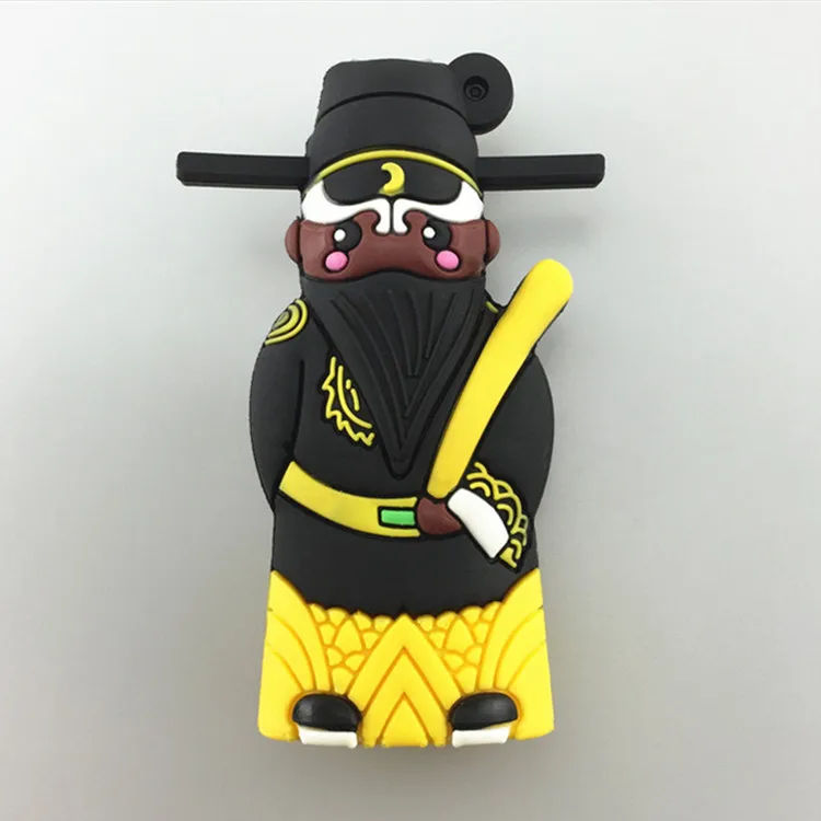 Creative gifts Chinese Peking Opera characters 3D soft PVC shell nail cutter nail clipper