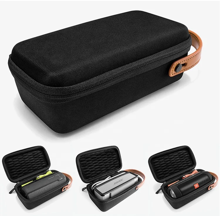 Portable Hard EVA Case for JBI Blue Tooth Leather Speaker Travel Protective Carry Storage Bag