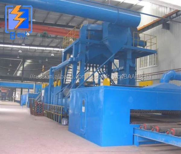 Листового металла и профиль дробеструйной машины