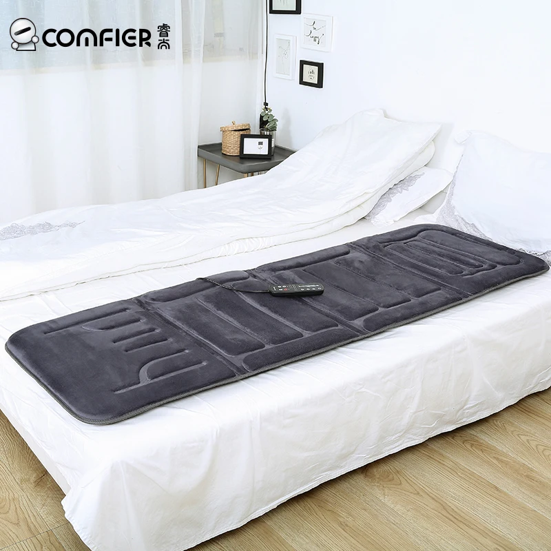 Comfier Hot product Vibration folding massage mattress with 10 motors