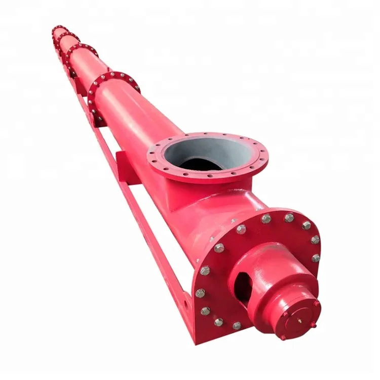 Auger or screw conveyor system for mining and mineral processing