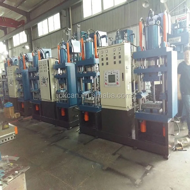 Brake pad hot forming machine