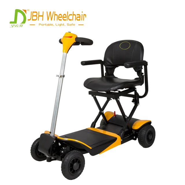 JBH 24V 180W 4 wheel 6km/h foldable electric mobility scooter for elders