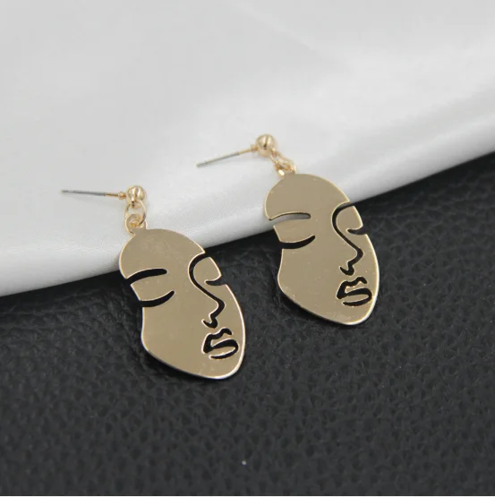 Г-жа меди гладкая вкус whimsy маски для лица золотые серьги и ошейники для собак